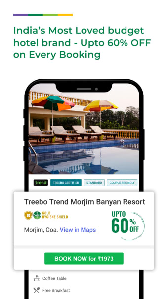 Treebo - Hotel Booking App