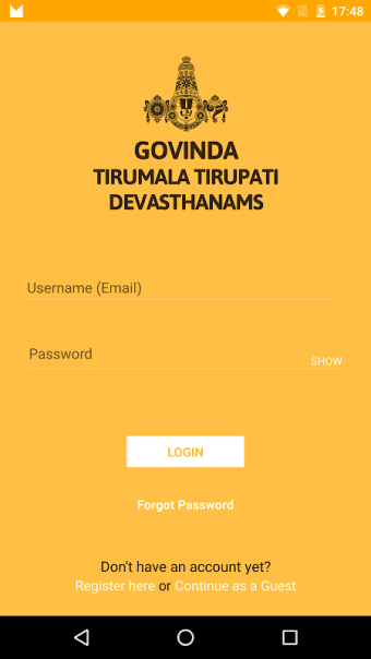 Govinda - Tirumala Tirupati Devasthanams