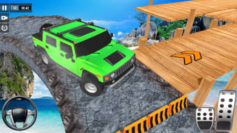 Offroad Jeep Driving Stunt 3D