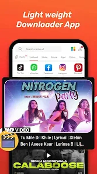 V - Video Downloader app