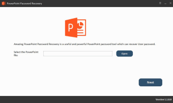 Free PowerPoint Password Recovery