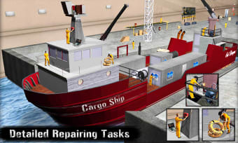 Cruise Ship Mechanic Simulator 2018: Repair Shop