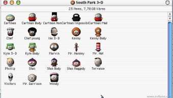 South Park Icons