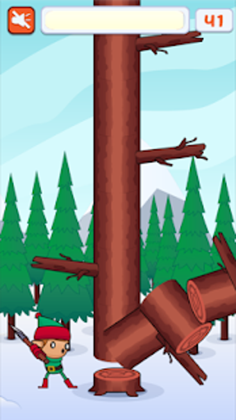 Lumberjack Santa Claus - Christmas Timberman Game