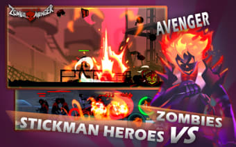 Zombie Avengers-Stickman War Z