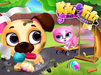 Kiki  Fifi Pet Friends - Virtual Cat  Dog Care