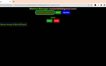 Mantra Manager