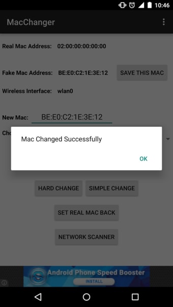 Wifi Mac Changer