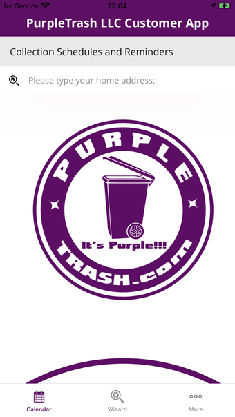 PurpleTrash LLC Customer App