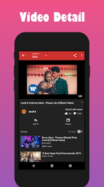 Play Tube - Music Play - Video player