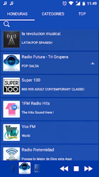 Honduras Radio - Live FM Player
