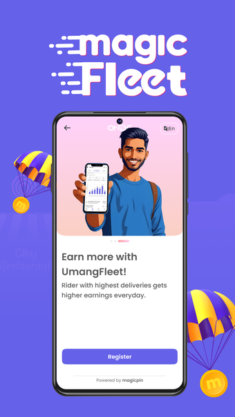 magicFleet Rider App