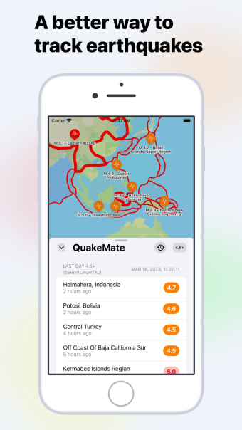 QuakeMate: Track Earthquakes