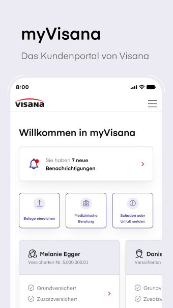 Visana-App