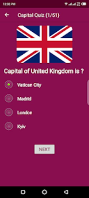Flag Quiz: Flags Capitals Co