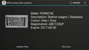 NPS License Disk Scanner