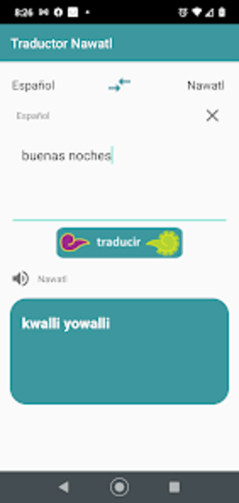 Traductor Nawatl