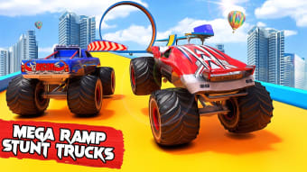 Monster Truck Car Stunts Games