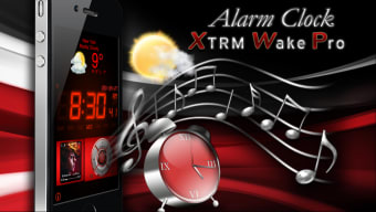 Alarm Clock Xtrm Wake Pro - Weather  Music Player