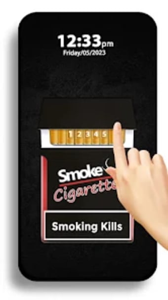 Cigarette Box Lock Screen