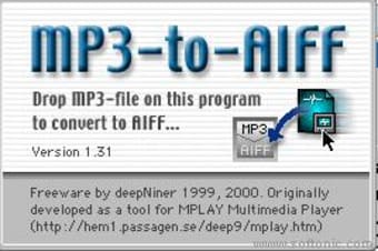 MP3-to-AIFF Dropconverter
