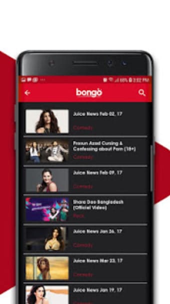 Bongo - Watch Movies Web Series  Live TV