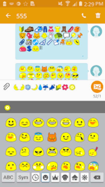 Emoji Font Message Maker