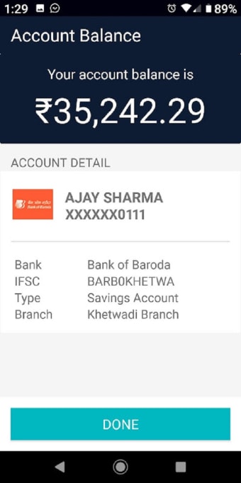 Cointab - BHIM UPI, Mobile Banking, Bank Balance