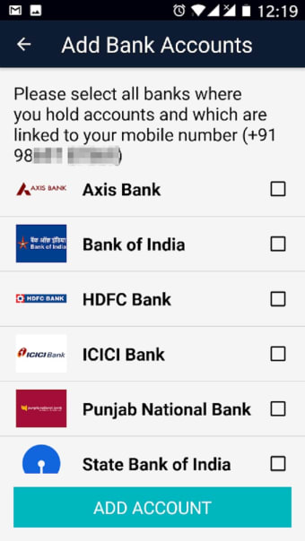 Cointab - BHIM UPI, Mobile Banking, Bank Balance