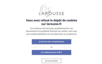 Cacheur de cookies Larousse