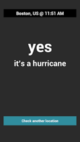 Is It Hurricane