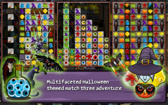Halloween Drops 5 - Match three puzzle