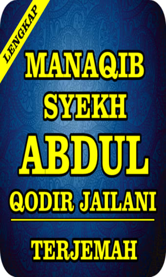 Manaqib Syeikh Abdul Qodir AL Jailani