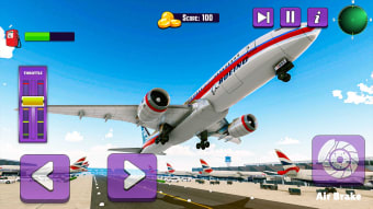 Airline Flight Pilot Simulator