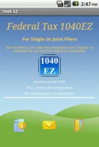 Federal Tax 1040EZ