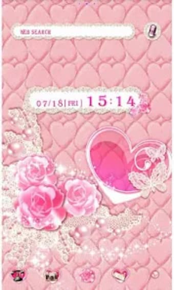 Cute Theme Lovely Pink Hearts