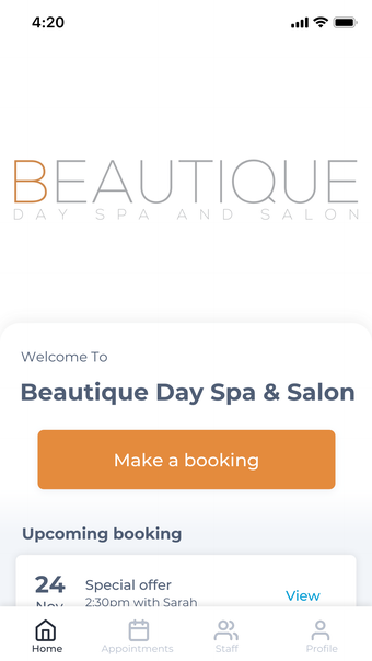 Beautique Day Spa  Salon