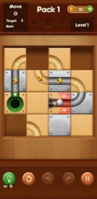 Unblock Ball Sliding Puzzle