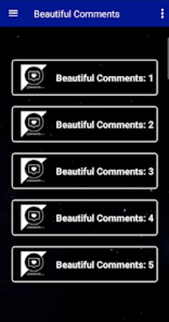 Beautiful Comments