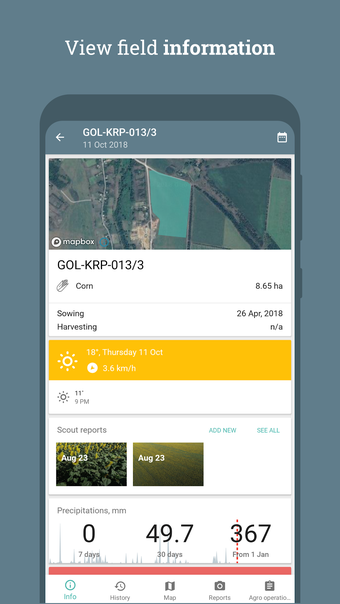 Cropwise Operations