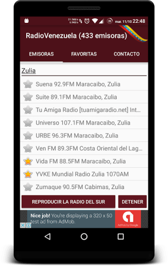 RadioVenezuela - 300+ live stations from Venezuela