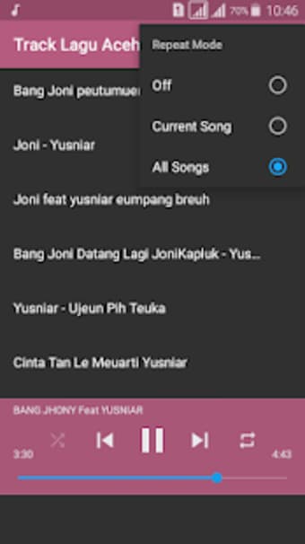 Lagu Aceh BangJhoni
