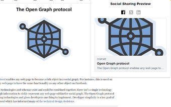 Social Sharing Preview