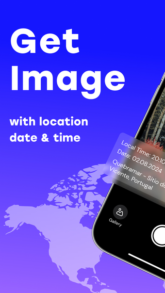 GPS Map Camera with Time Stamp