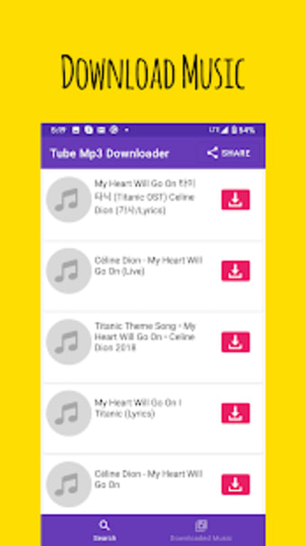 Tube Mp3 Downloader - Music Player