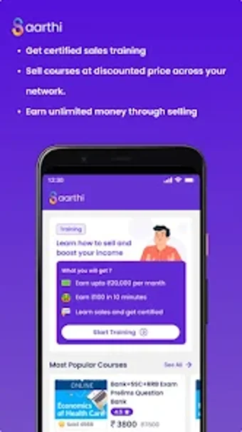 Saarthi : Sell and Earn