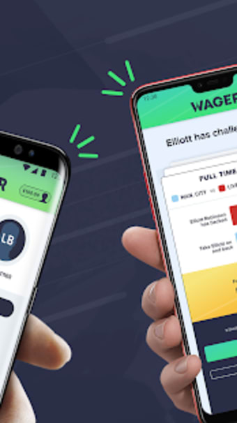 Wager  Social Sports Betting  Bet on Football