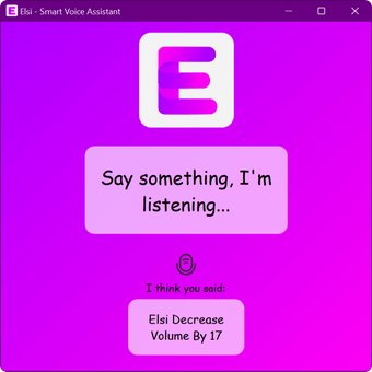Elsi - Smart Voice Assistant