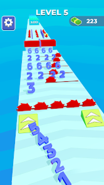 Number Snake - Obstacle Game