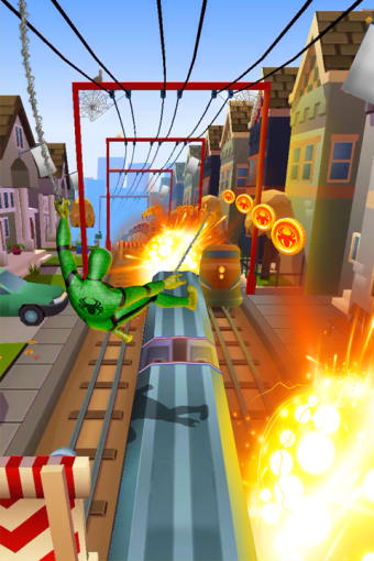 Subway hero spider : endless Dash Runner